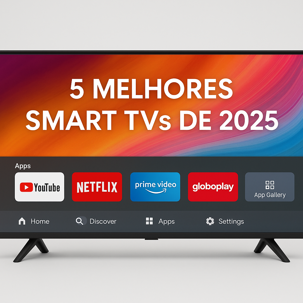 5 Melhores Smarts TV de 2025: Veja